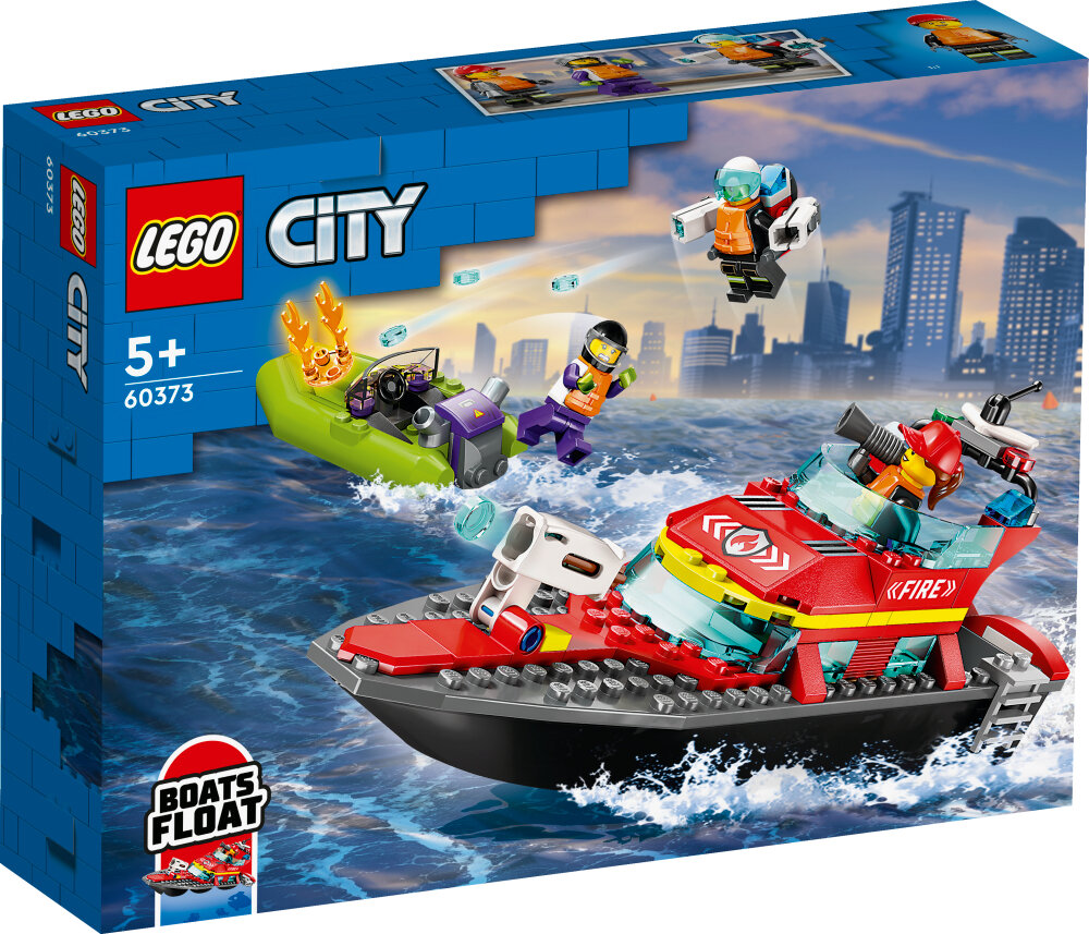 LEGO City - Palokunnan pelastusvene 5+