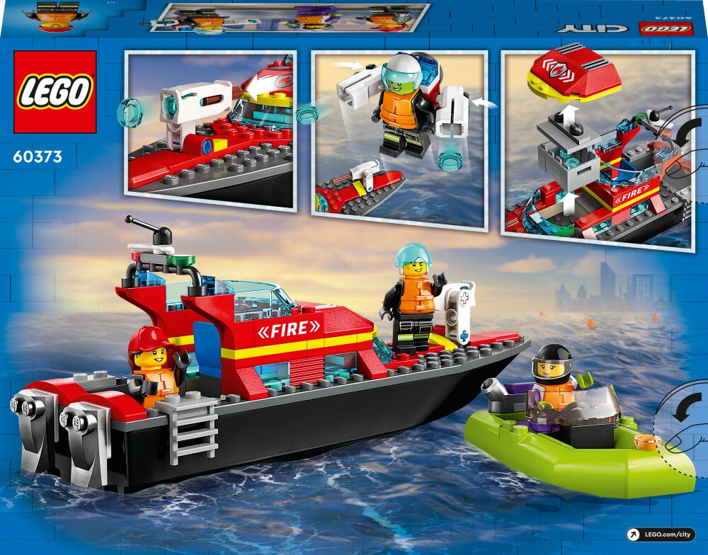 LEGO City - Palokunnan pelastusvene 5+