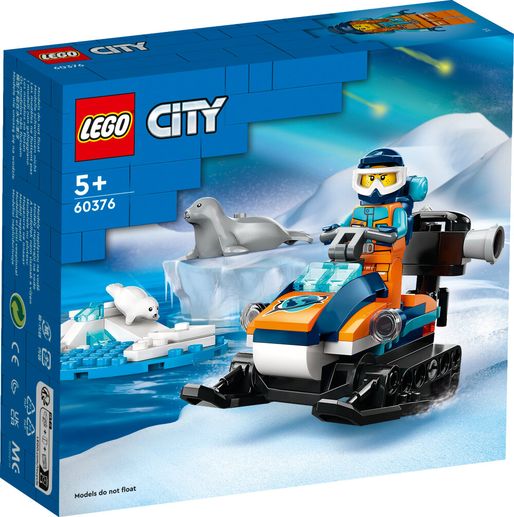 LEGO City - Arktisen tutkimusretken moottorikelkka 5+