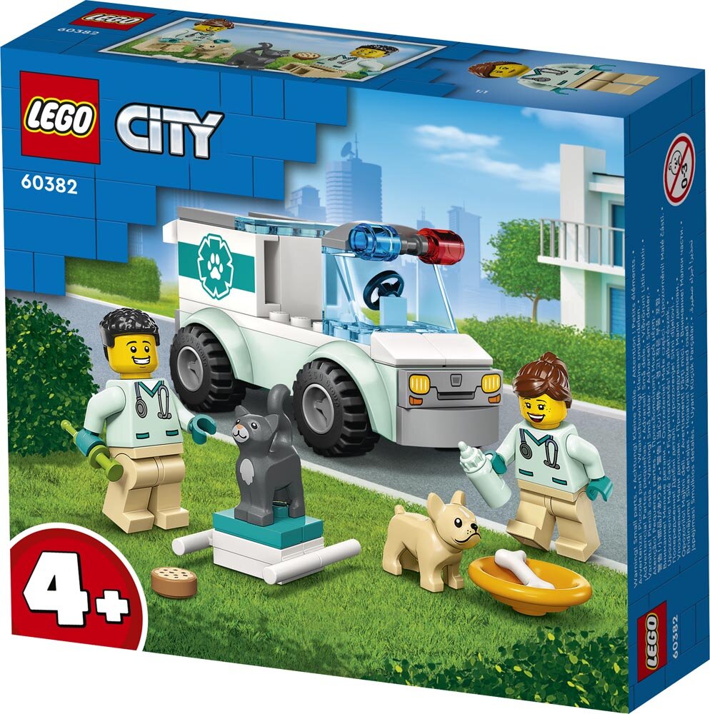 LEGO City - Eläinpelastusauto 4+