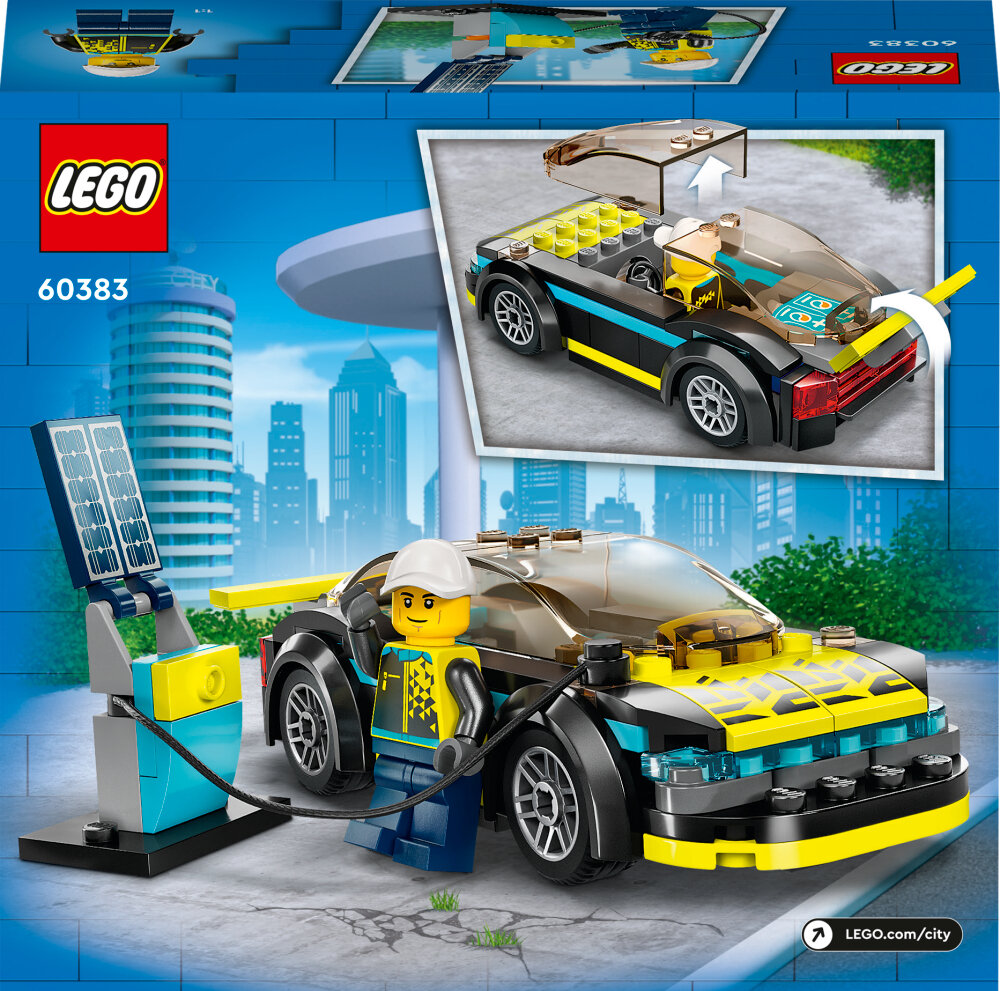 LEGO City - Täyssähköinen urheiluauto 5+