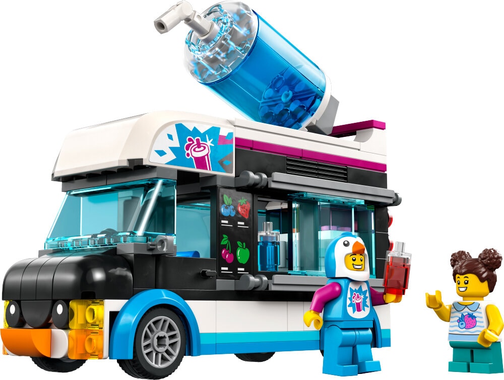 LEGO City - Pingviinin hilejuoma-auto 5+