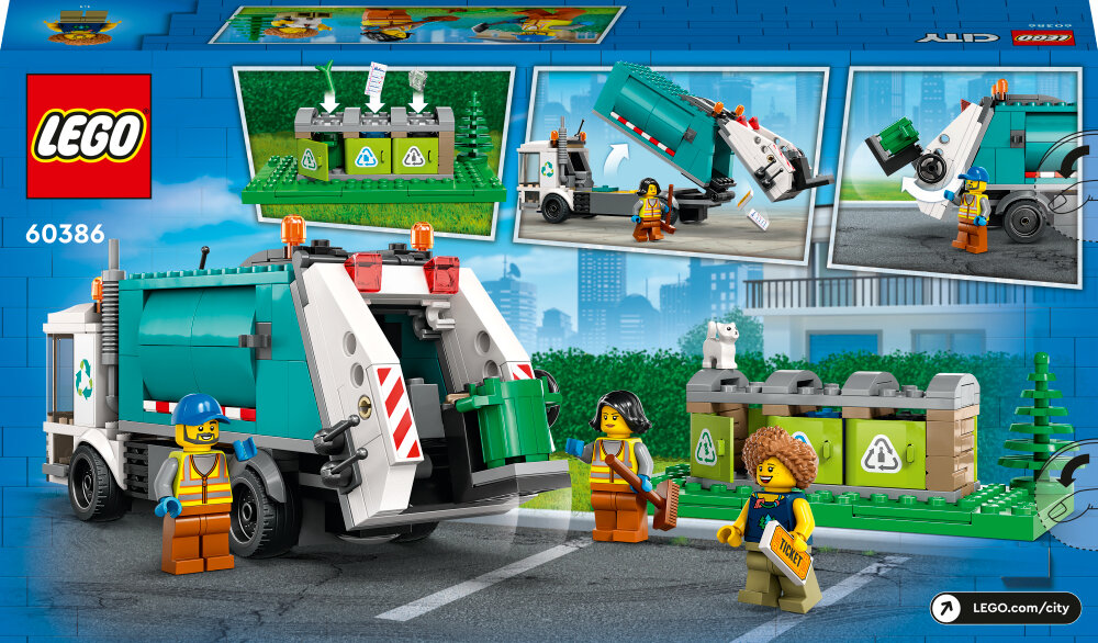 LEGO City - Kierrätyskuorma-auto 5+