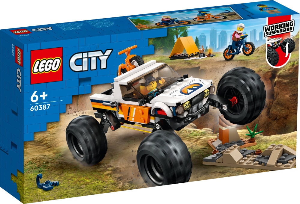 LEGO City - Seikkailuja nelivetomaasturilla 6+