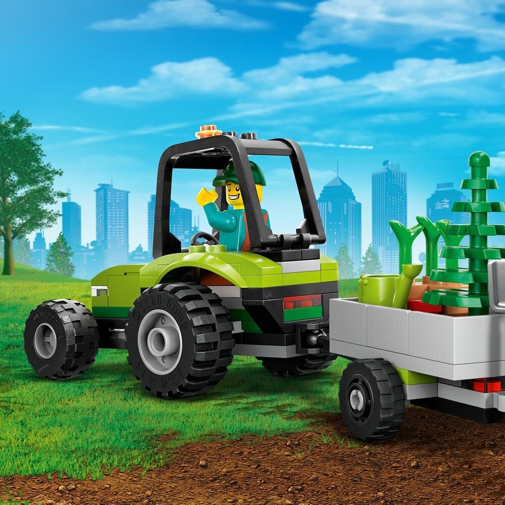LEGO City - Puistotyöntekijän traktori 5+
