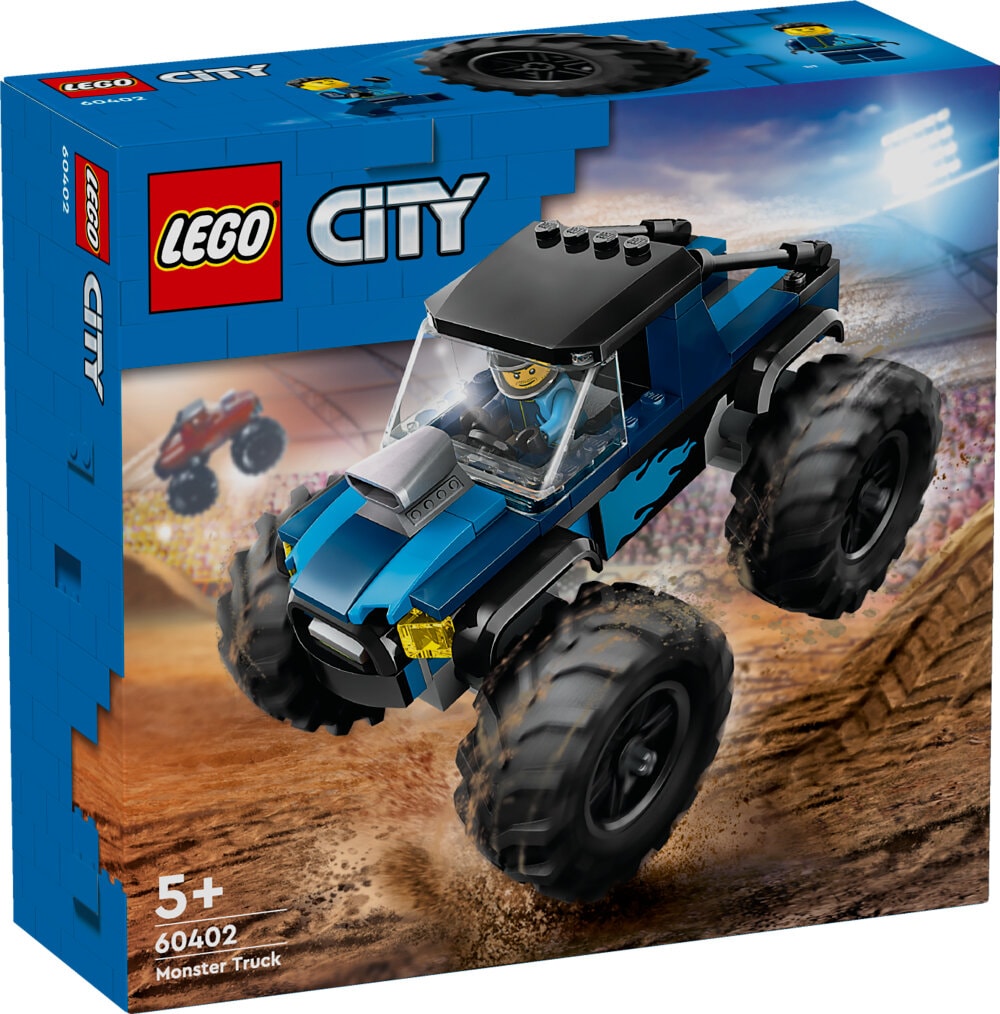 LEGO City - Sininen monsteriauto 5+