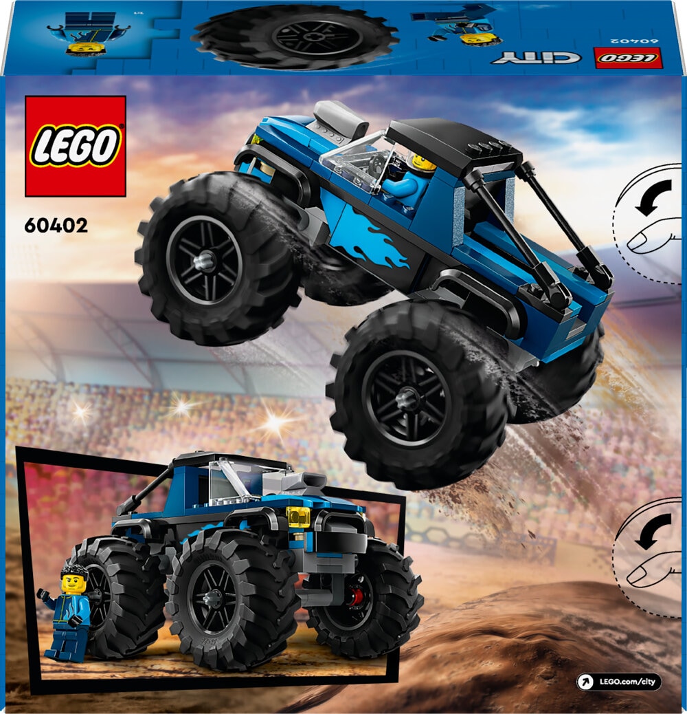 LEGO City - Sininen monsteriauto 5+