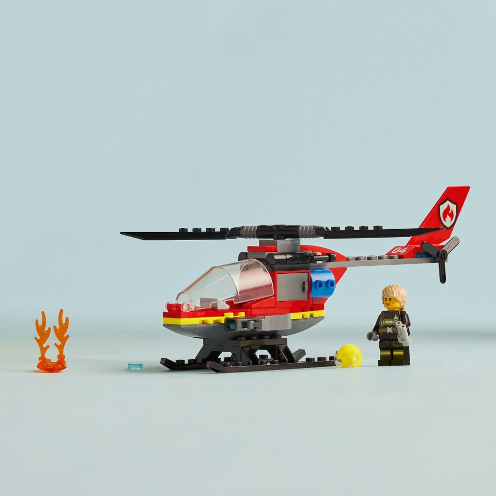 LEGO City - Palokunnan pelastushelikopteri 5+