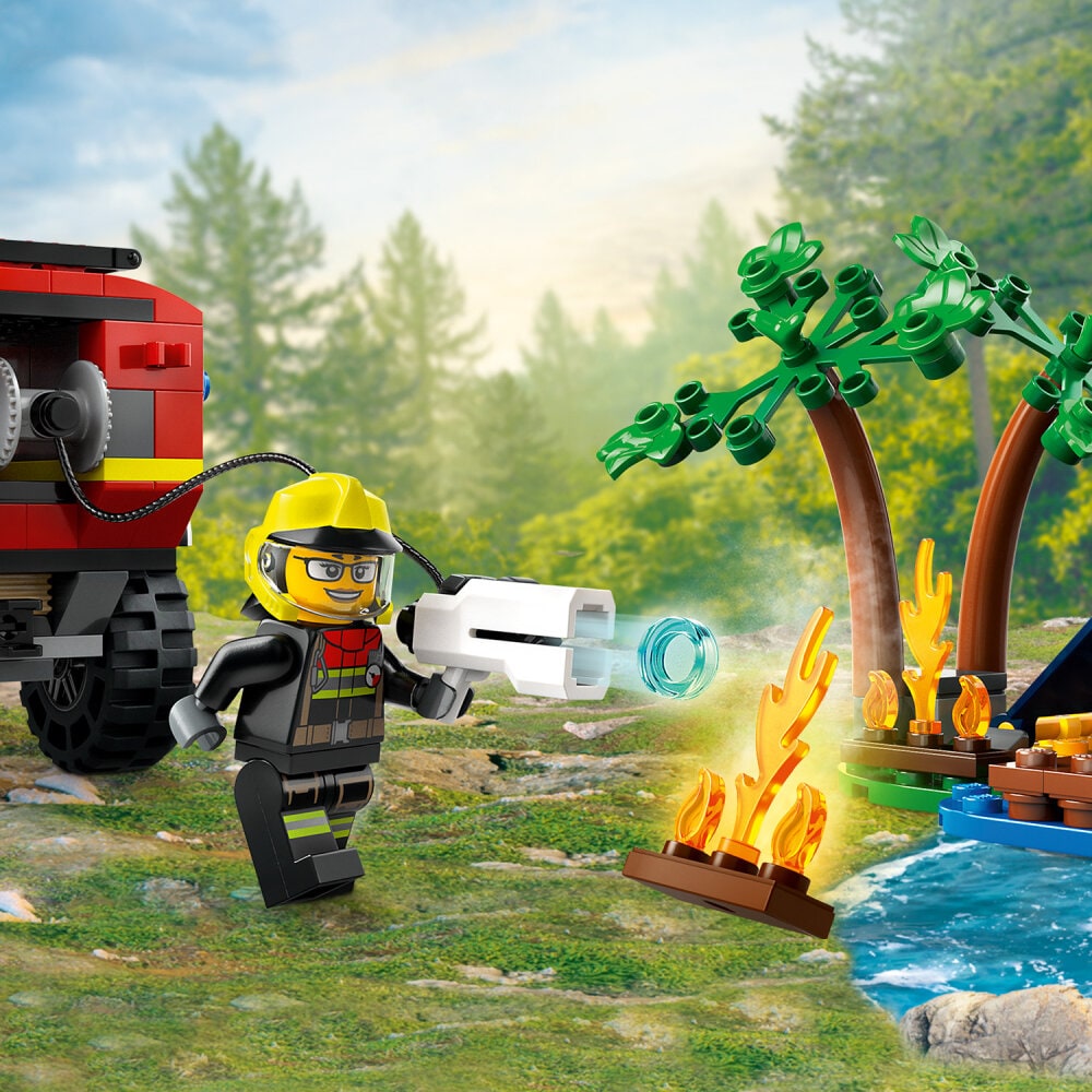 LEGO City - Nelivetopaloauto ja pelastusvene 5+