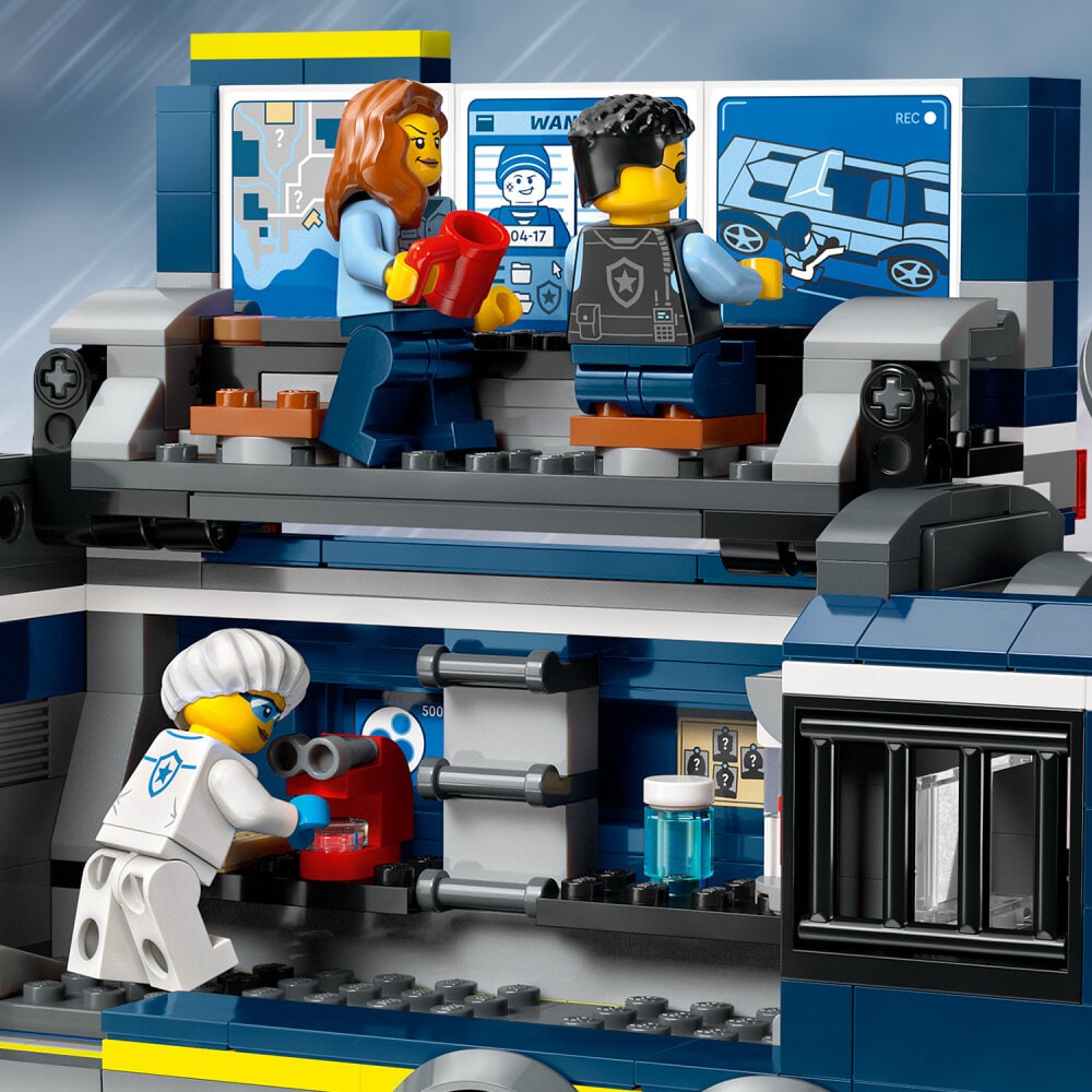 LEGO City - Poliisin rikoslaboratorioauto 7+
