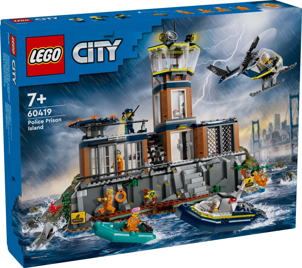 LEGO City - Poliisivoimien Vankisaari 7+