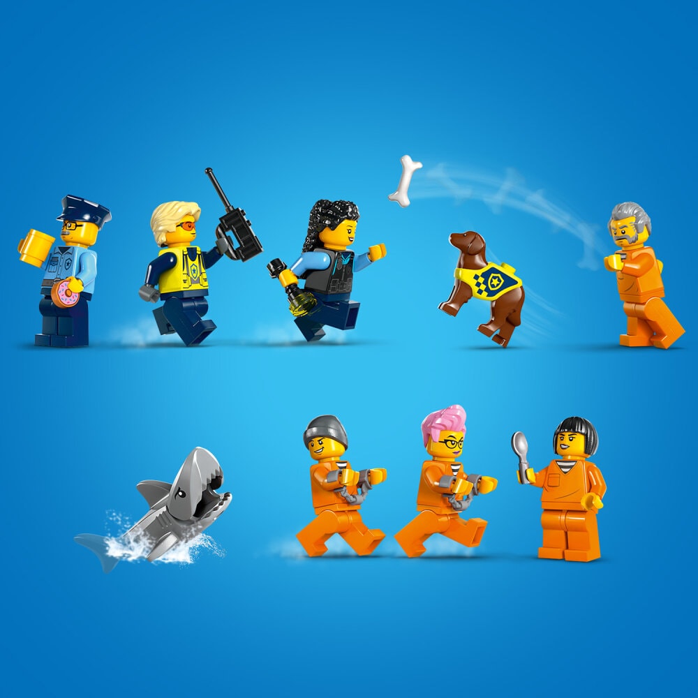LEGO City - Poliisivoimien Vankisaari 7+