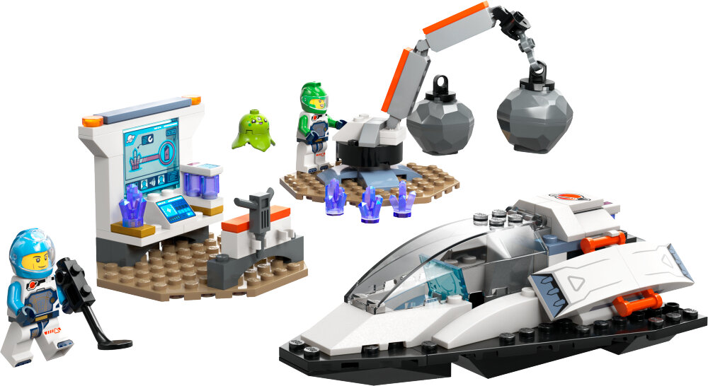 LEGO City - Avaruusalus ja asteroidilöytö 4+