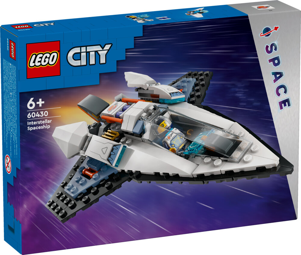 LEGO City - Tähtienvälisten lentojen avaruusalus 6+