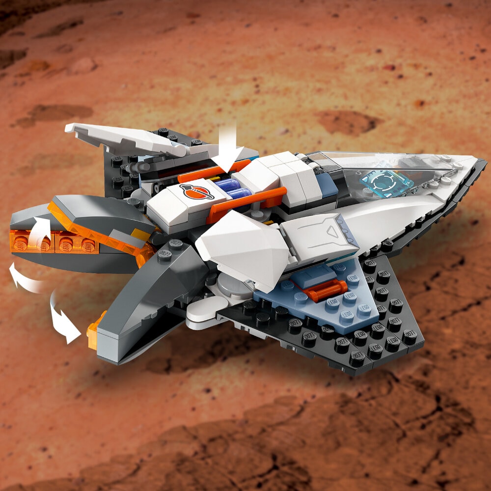 LEGO City - Tähtienvälisten lentojen avaruusalus 6+