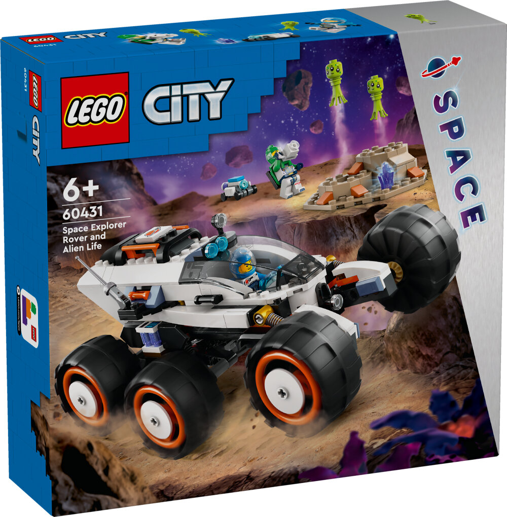 LEGO City - Avaruustutkimuskulkija ja vieras elämänmuoto 6+