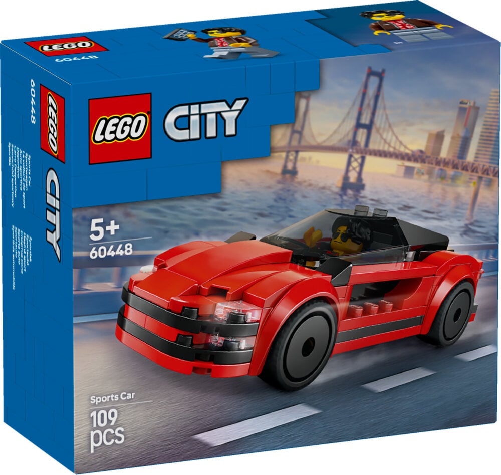 LEGO City - Punainen urheiluauto 5+