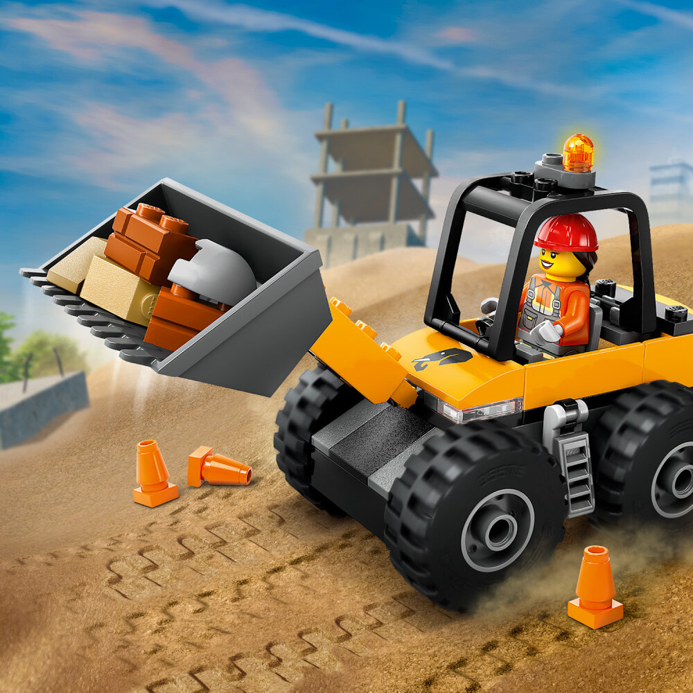 LEGO City - Keltainen pyöräkuormaaja 4+