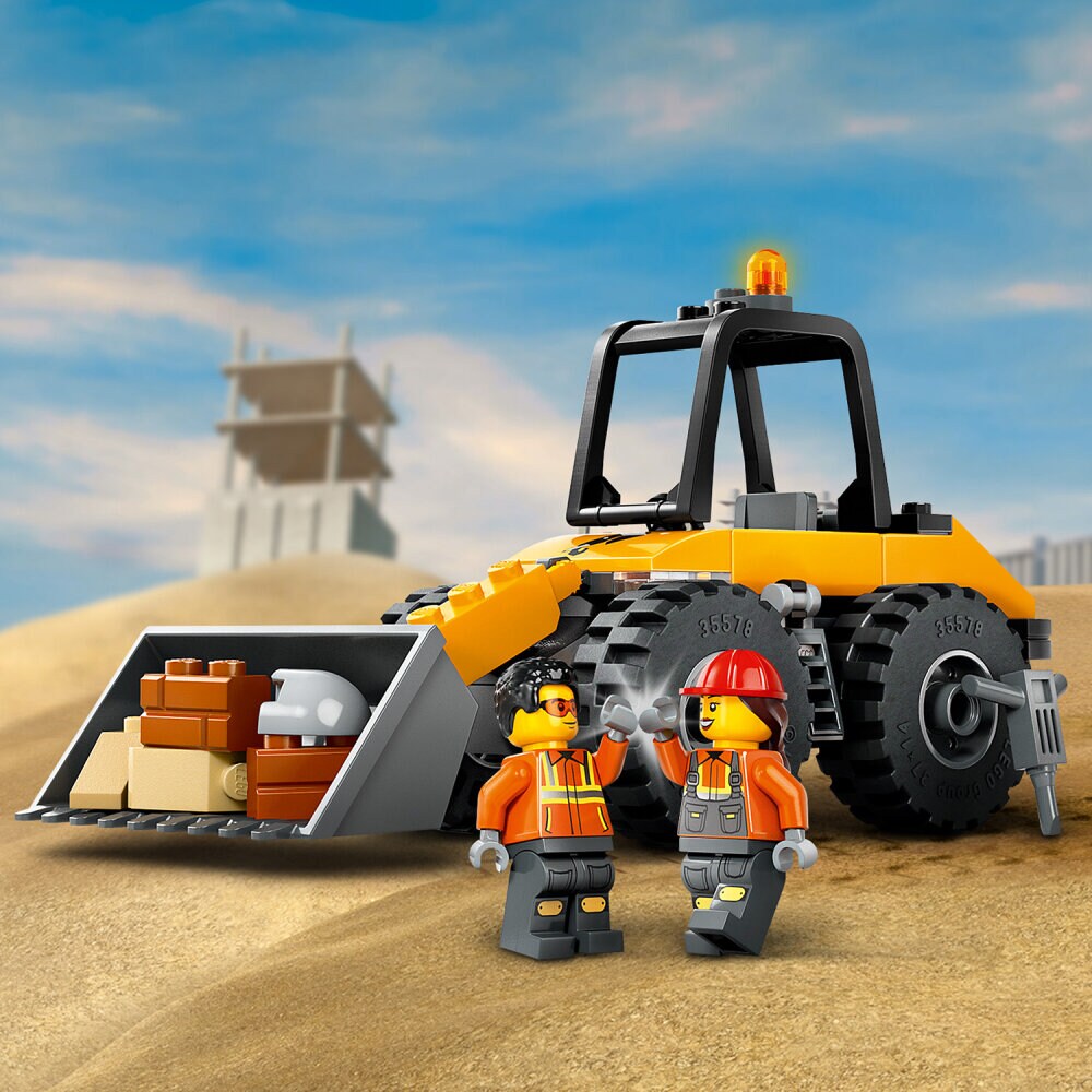 LEGO City - Keltainen pyöräkuormaaja 4+