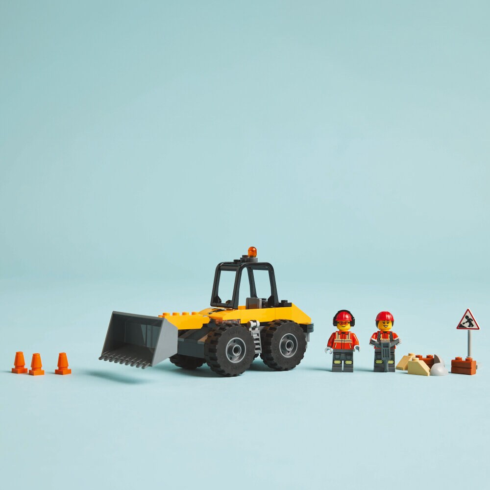 LEGO City - Keltainen pyöräkuormaaja 4+