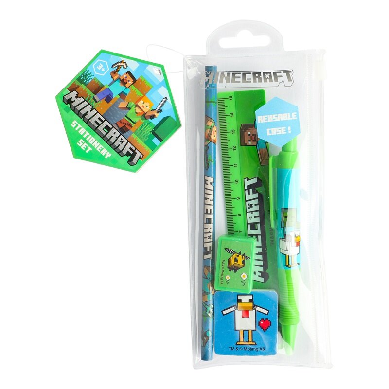 Minecraft - Koulusetti 5 kpl