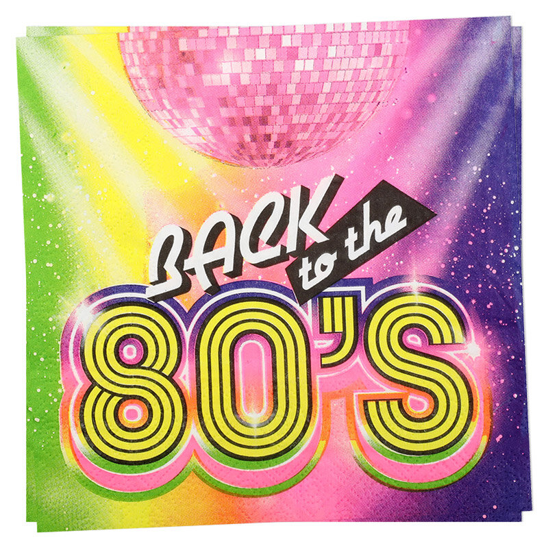 Back to the 80's - Servetit 20 kpl