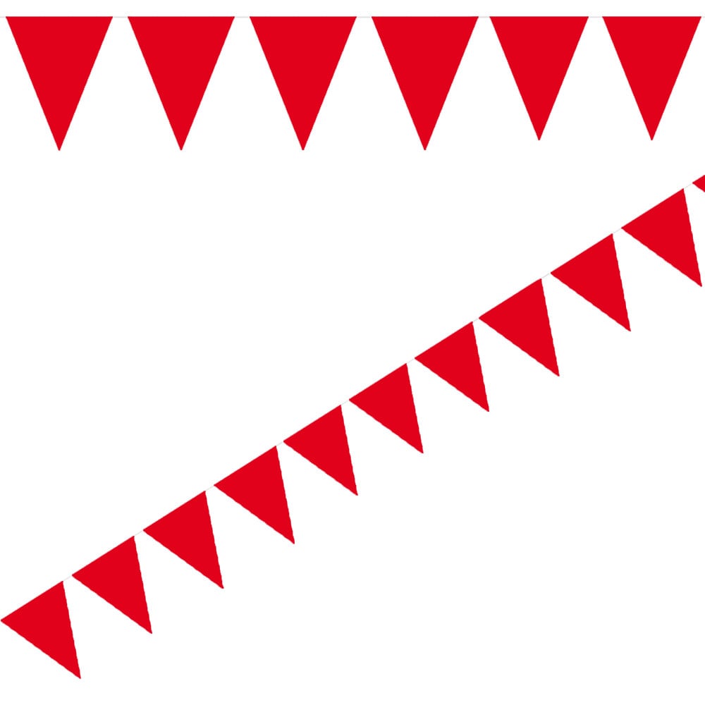 Lippuviirinauha Mini - Punainen 3 m