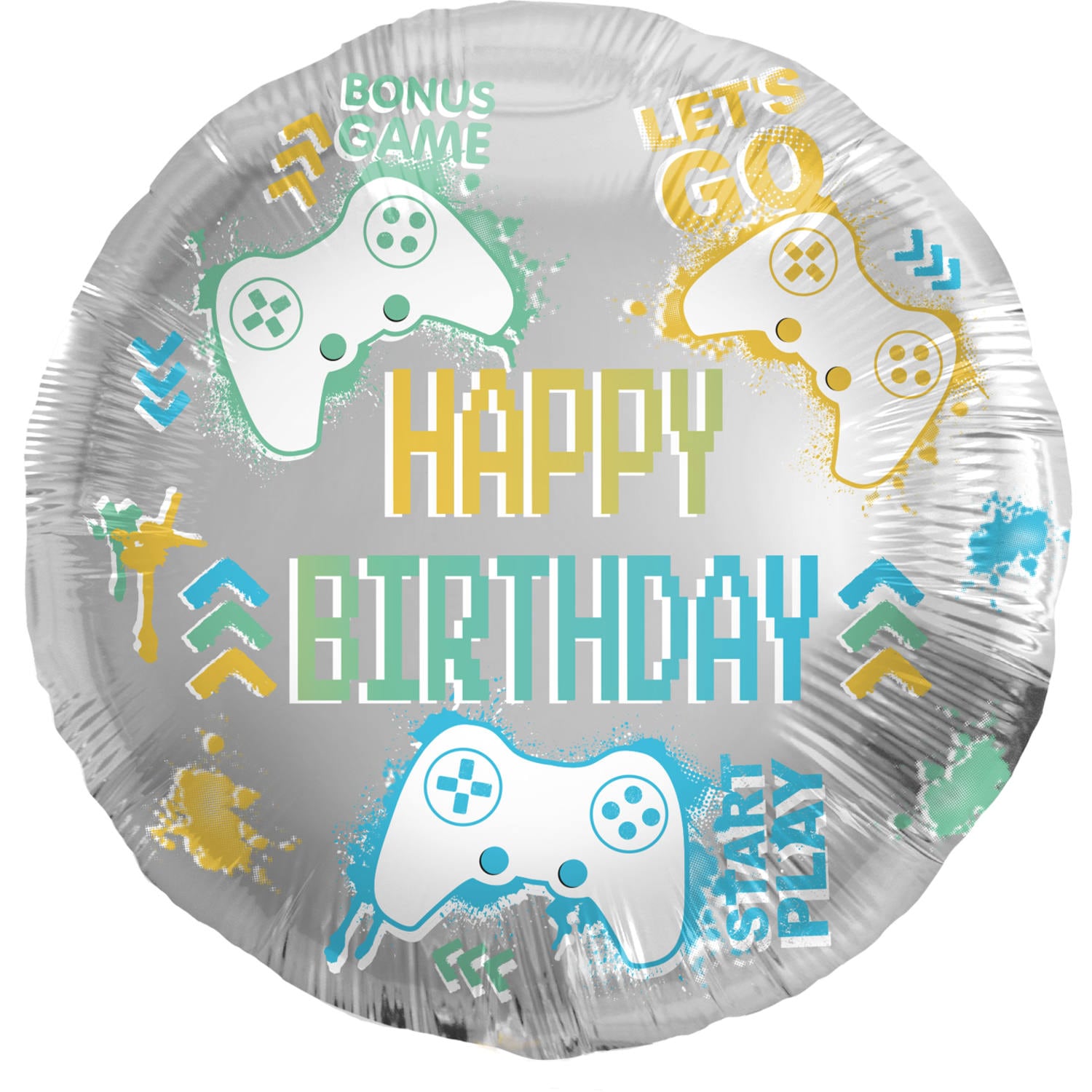 Gaming Party, Folioilmapallo Happy Birthday	