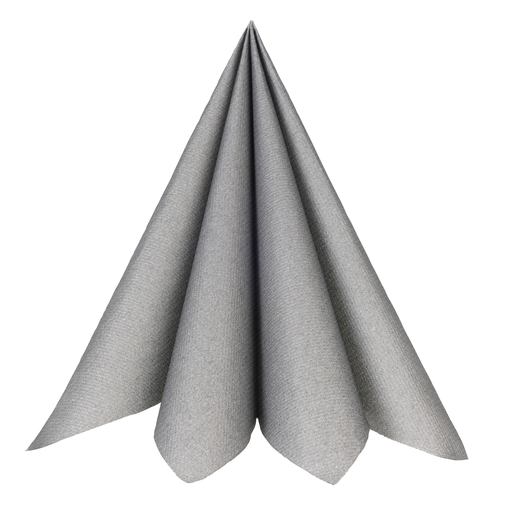 Servetit Premium Tekstiilirakenne 40 cm - Hopea 20 kpl