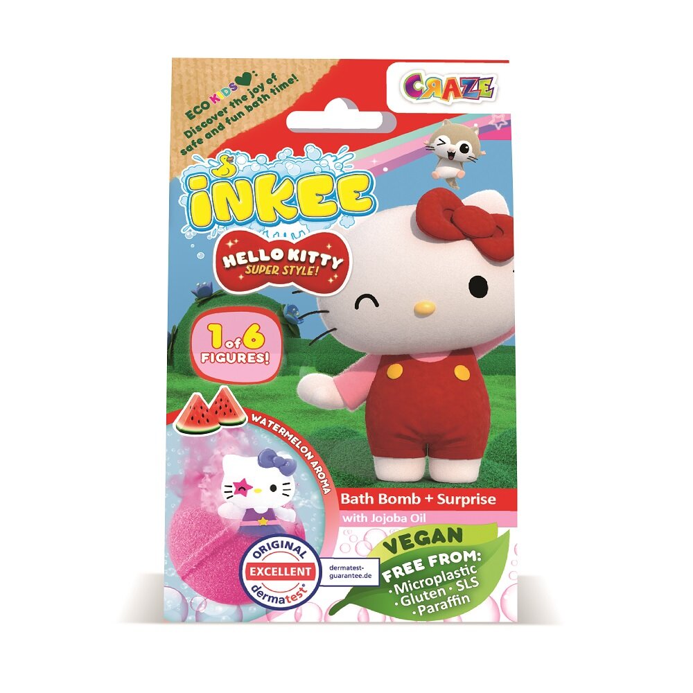 Hello Kitty kylpypommi yllätyksellä