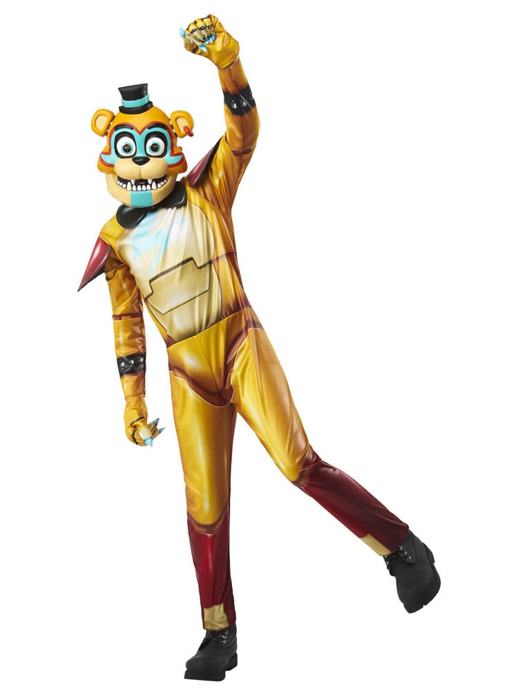 Glamrock Freddy Naamiaisasu Lapsille 14-16 vuotta (158-170 cm)