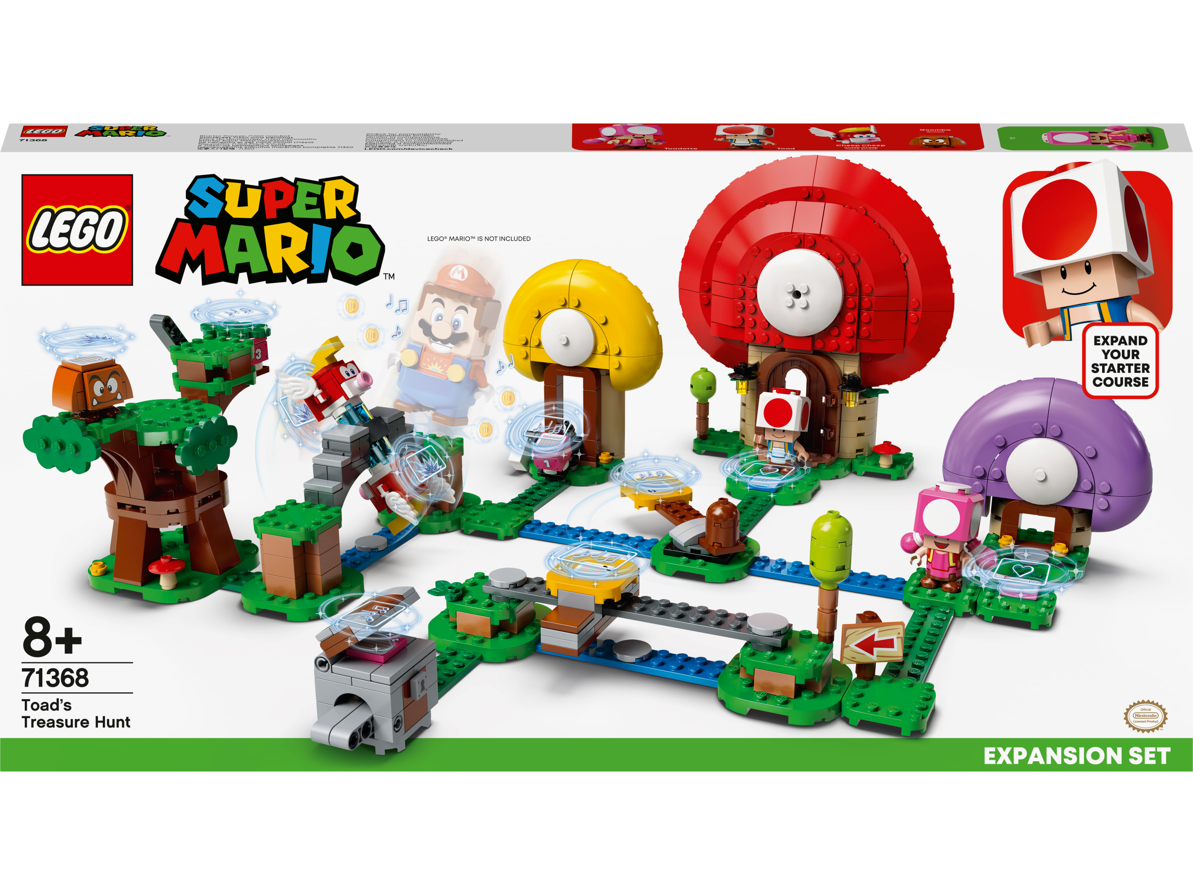 LEGO Super Mario, Toadin aarrejahti -laajennussarja 8+