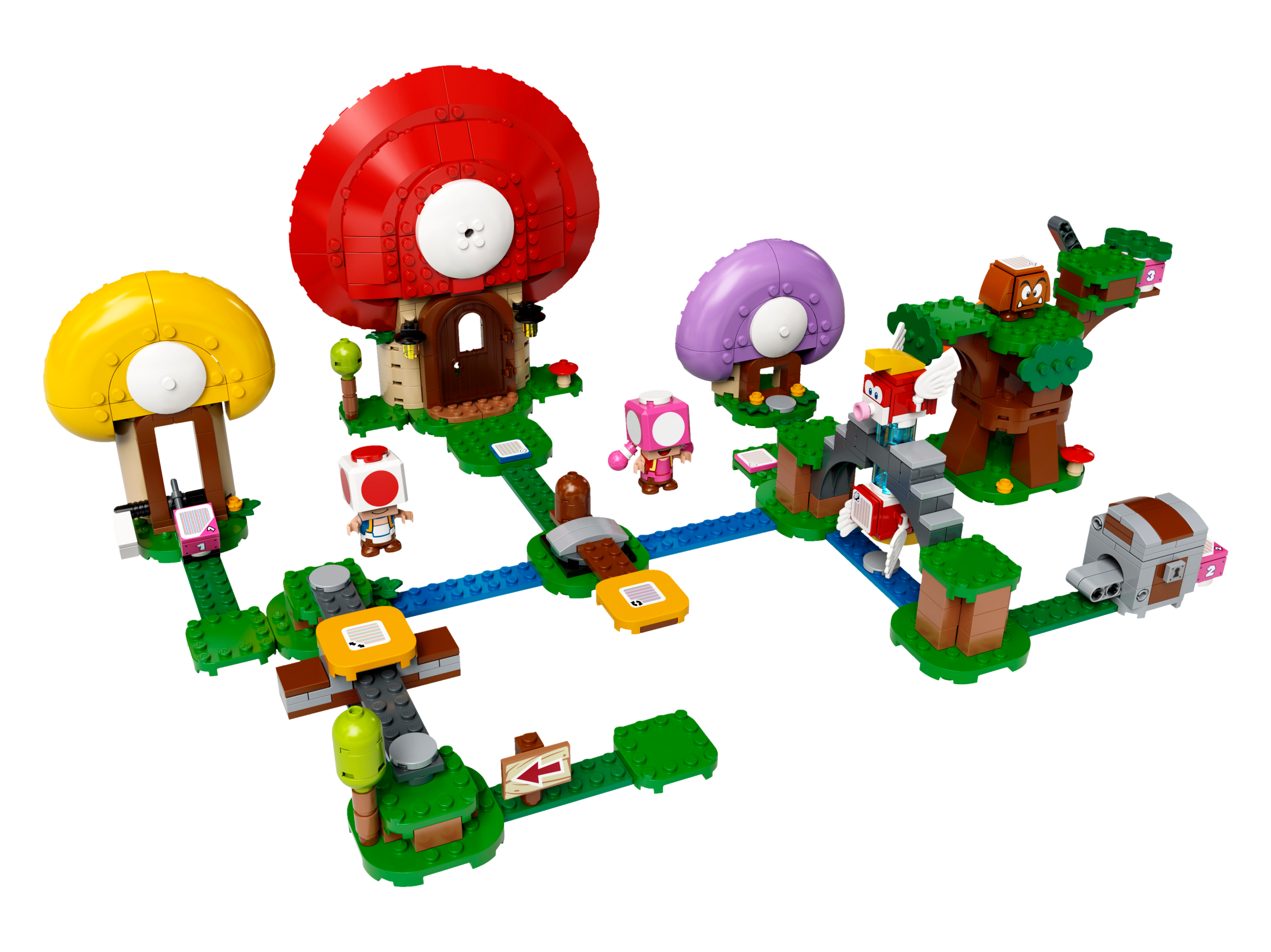 LEGO Super Mario, Toadin aarrejahti -laajennussarja 8+