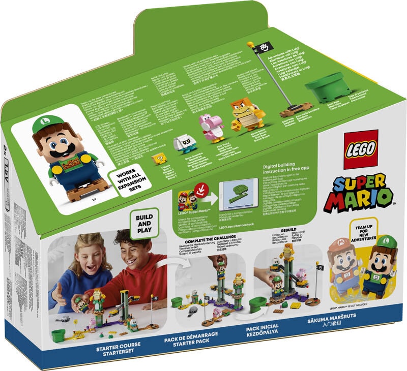 LEGO Super Mario, Seikkailut Luigin kanssa Aloitusrata 6+