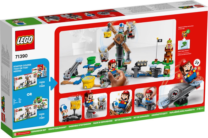 LEGO Super Mario, Reznorin tyrmäys laajennussarja 8+