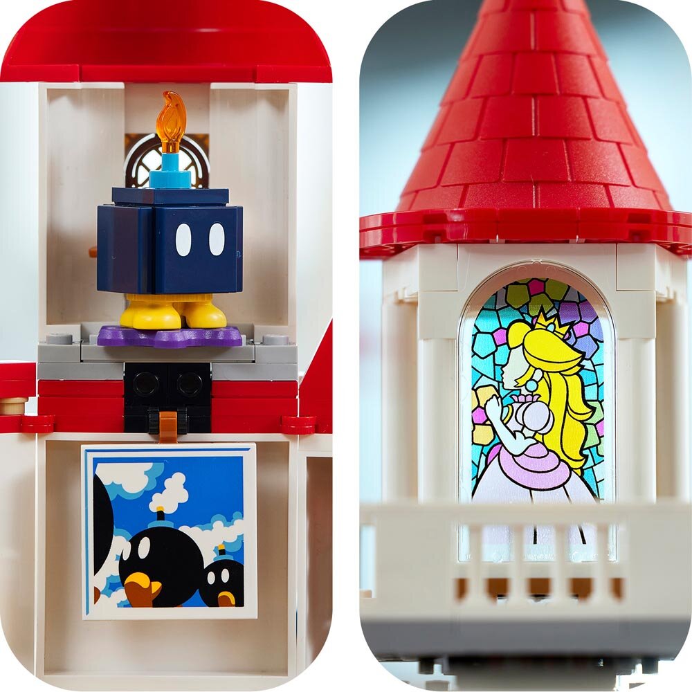 LEGO Super Mario - Peachin linna-laajennussarja 8+