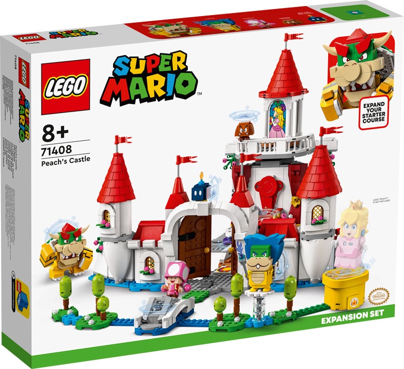 LEGO Super Mario - Peachin linna-laajennussarja 8+