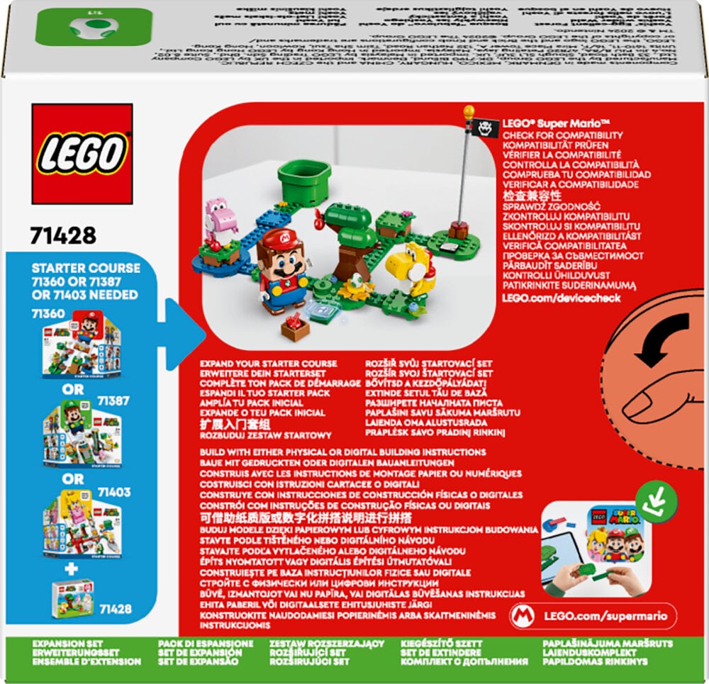 LEGO Super Mario - Yoshin mahtava metsä ‑laajennussarja 6+