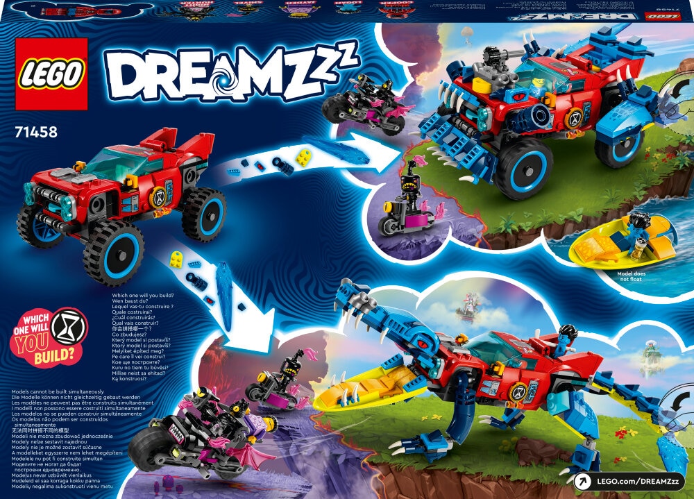 LEGO Dreamzzz - Krokotiiliauto 8+
