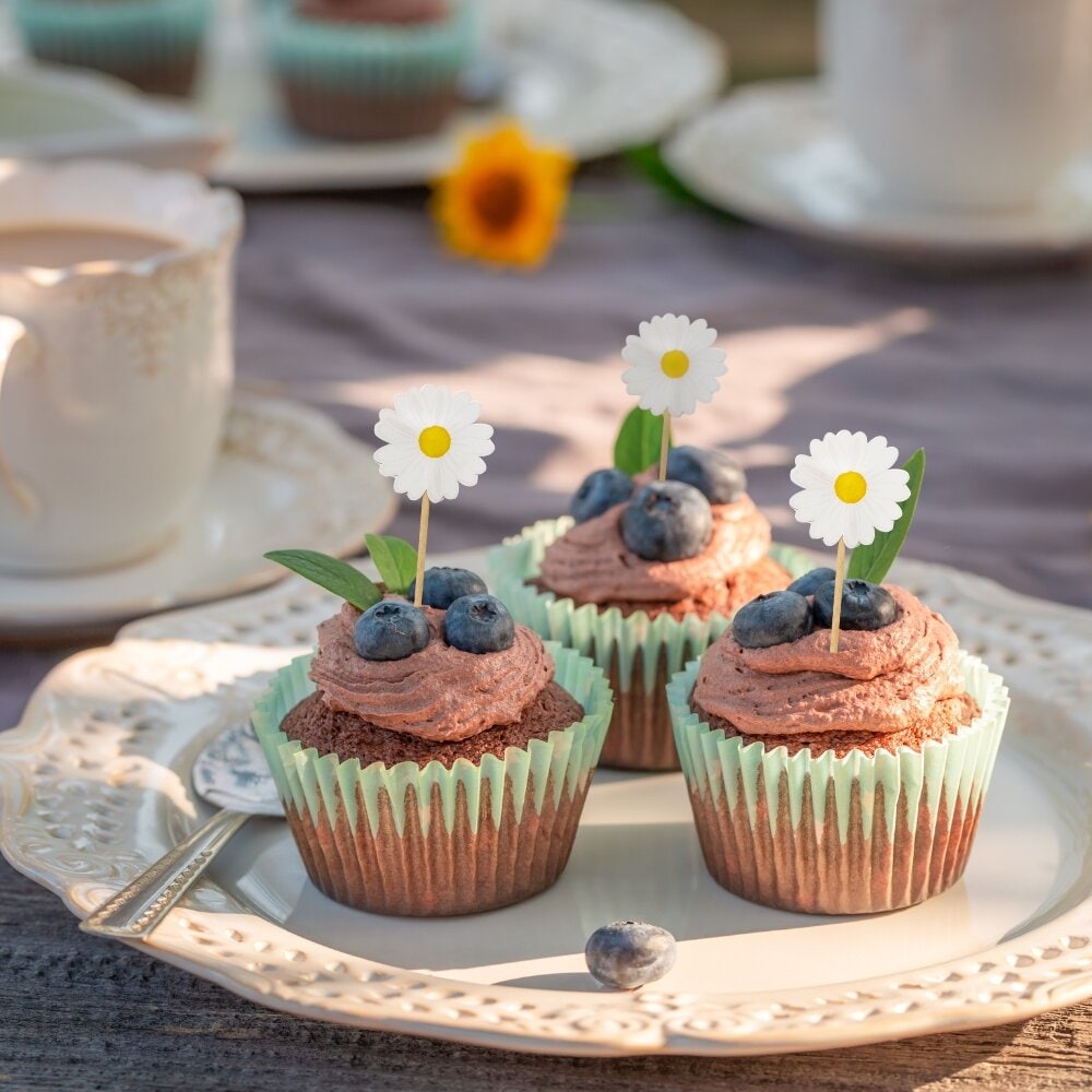 Daisy - Cake Toppers 10 kpl