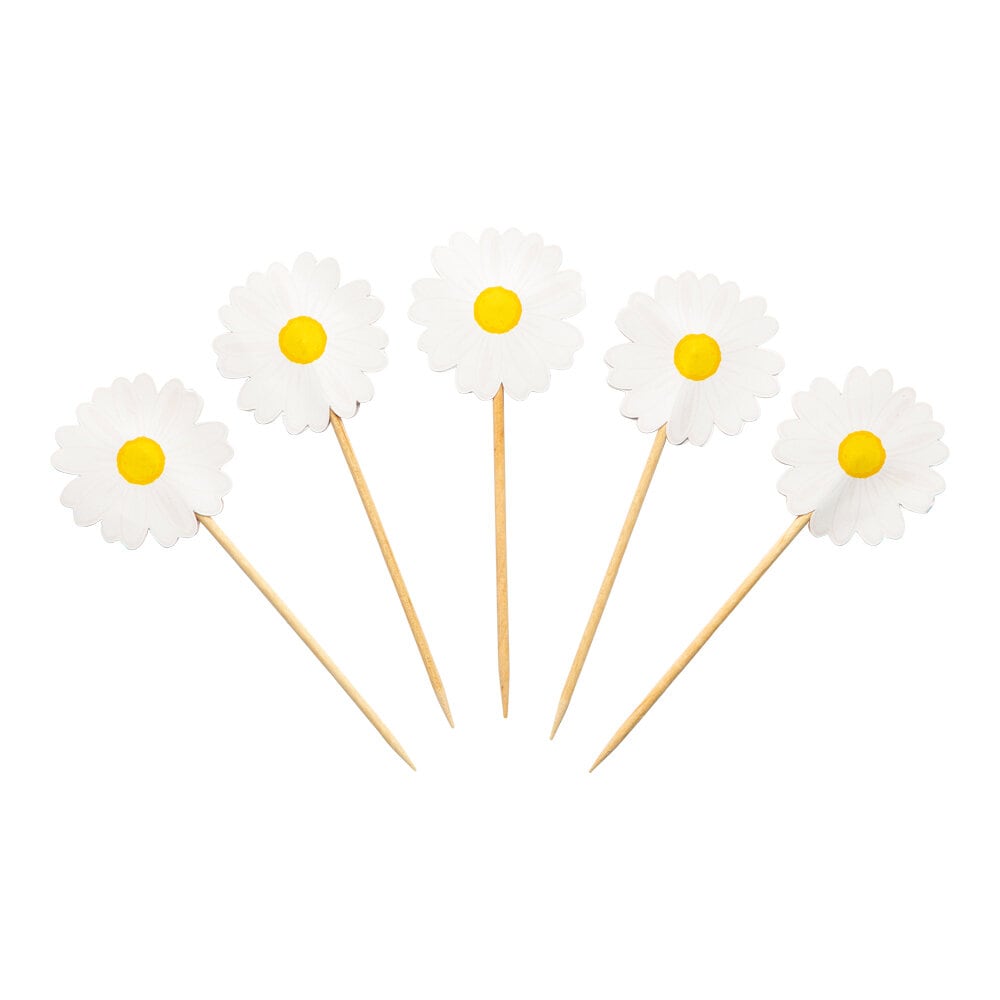 Daisy - Cake Toppers 10 kpl