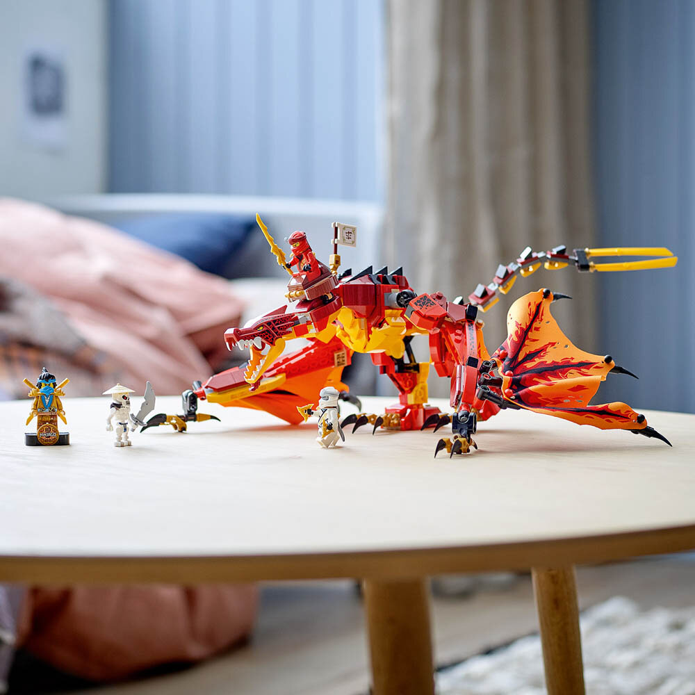 LEGO Ninjago Tulilohikäärmeen hyökkäys 8+