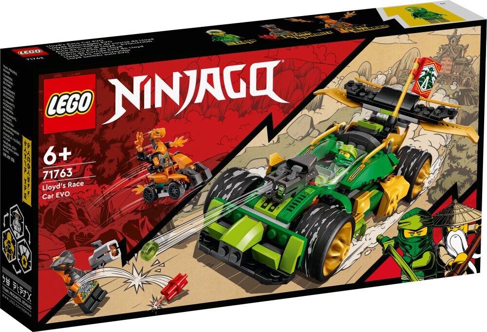 LEGO Ninjago - Evoluutio: Lloydin kilpa-auto 6+