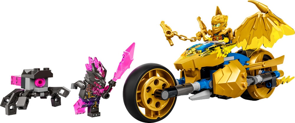 LEGO Ninjago - Jayn kultainen lohikäärmemoottoripyörä 7+