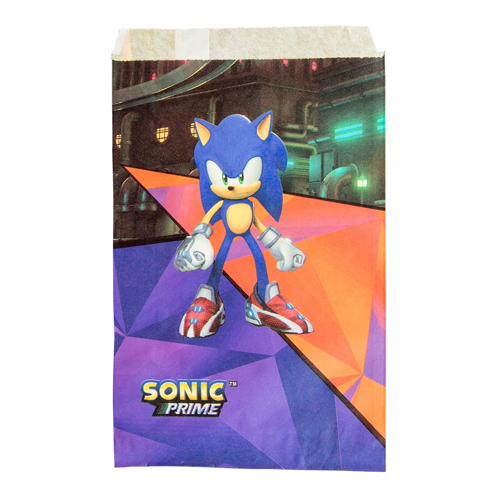 Sonic Prime - Paperisia karkkipusseja 8 kpl