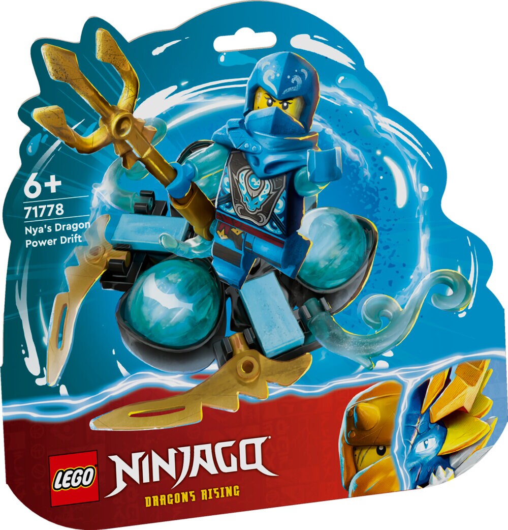 LEGO Ninjago - Lohikäärmevoiman Nya – spinjitzu-liuku 6+