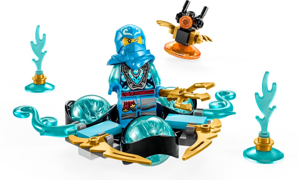 LEGO Ninjago - Lohikäärmevoiman Nya – spinjitzu-liuku 6+