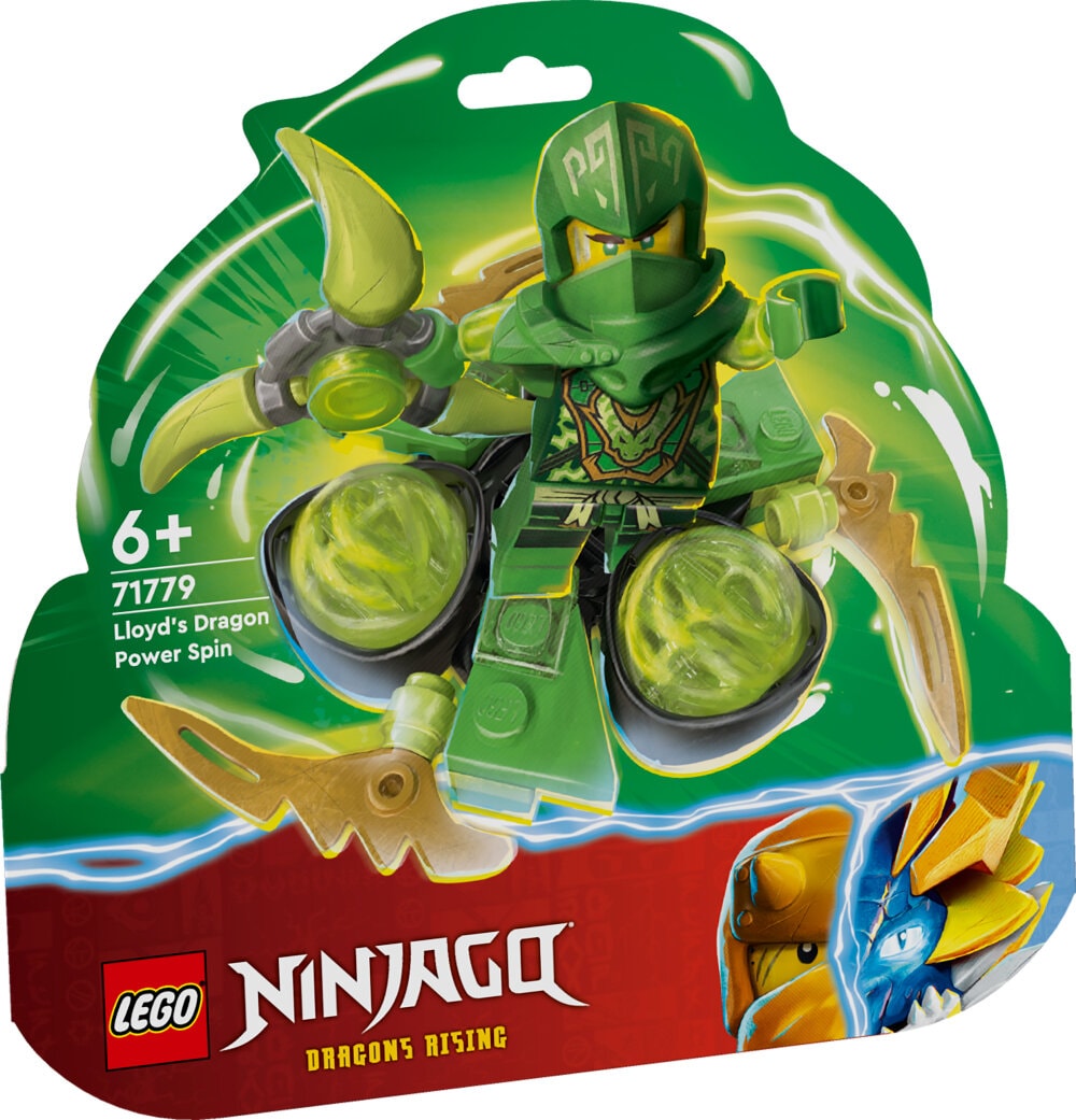 LEGO Ninjago - Lohikäärmevoiman Lloyd – spinjitzu-pyörähdys 6+