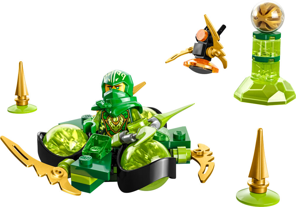 LEGO Ninjago - Lohikäärmevoiman Lloyd – spinjitzu-pyörähdys 6+
