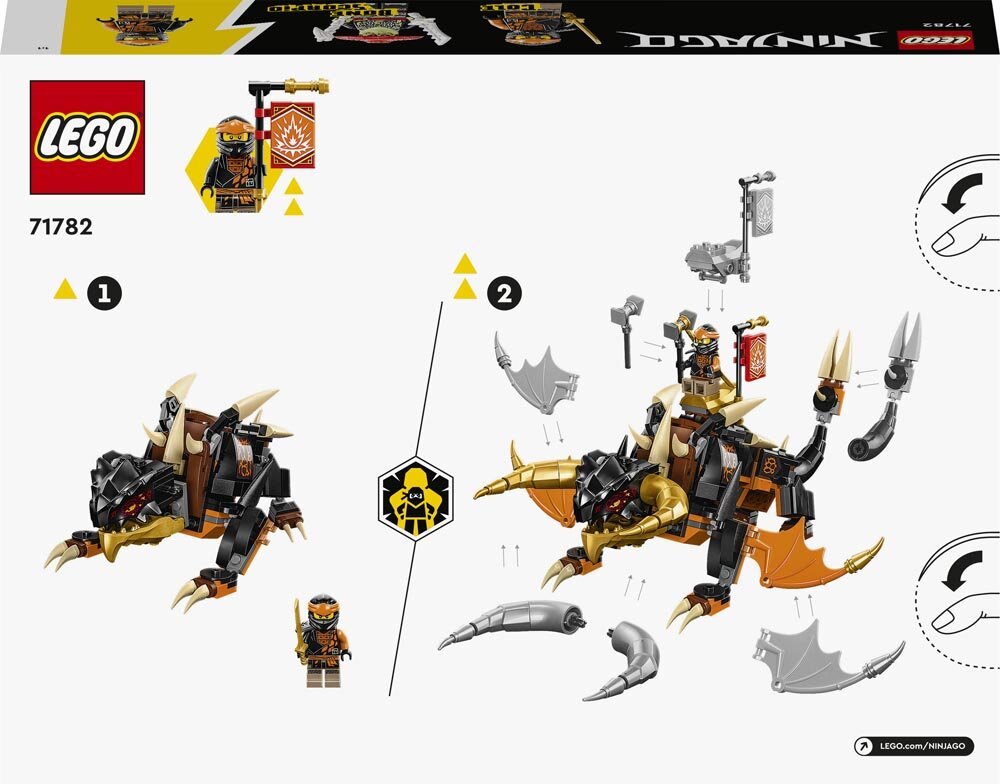 LEGO Ninjago - Colen maalohikäärme EVO 7+